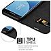 Custodia Compatibile Con Samsung Galaxy J7 2017 In Nero Di Notte - Coperchio Protettiva Con Chiusura Magnetica, Funzione Stand E Tasca Per Le Carte - Foto miniatura 4