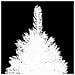 Albero di Natale Artificiale con Aghi Realistici Bianco 120 cm - Foto miniatura 6