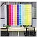 6 Colore Brillante Appiccicoso Note 76 X 76 Mm 100 Fogli Pad Appiccicoso Emissione Migliorata (confezione Da 12)  - Foto miniatura 3