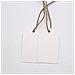 100 Pcs Regalo Di Nozze Di Carta Etichette 7cm 4cm Carta Bianca Tag Crafts Hang Etichette Con Juta Spago 30 Metri Di Lunghezza Per Decorazioni Di Natale - Foto miniatura 3