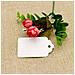 100 Pcs Regalo Di Nozze Di Carta Etichette 7cm 4cm Carta Bianca Tag Crafts Hang Etichette Con Juta Spago 30 Metri Di Lunghezza Per Decorazioni Di Natale - Foto miniatura 4