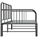 Telaio Divano Letto Estraibile Grigio In Metallo 90x200 Cm - Foto miniatura 2