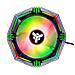Dissipatore ad aria ICY-4LPR - Skt universale, 65W TDP, Low Profile, RGB Rainbow - Foto miniatura 3