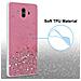 Custodia Compatibile Con Huawei Mate 10 / Nova 2i In Rosa Con Glitter - Coperchio Protettivo In Silicone Tpu Flessibile Con Glitter Scintillanti - Foto miniatura 4