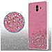Custodia Compatibile Con Huawei Mate 10 / Nova 2i In Rosa Con Glitter - Coperchio Protettivo In Silicone Tpu Flessibile Con Glitter Scintillanti - Foto miniatura 5