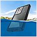 Cover Completa Per Samsung Galaxy S23 Ultra Waterproof Bordo Nero - Foto miniatura 5