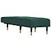 Chaise Longue In Velluto Verde Scuro - Foto miniatura 3