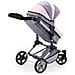 Carrozzina Per Bambole Reig Pram Neo Pro Grigio 57 Cm - Foto miniatura 3