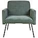 Poltrona Velluto A Coste Verde Scuro Narken - Foto miniatura 2