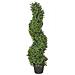 Pianta Artificiale In Vaso 98 Cm Buxus Spiral Tree - Foto miniatura 3