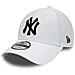 Diamond Era 9forty New York Yankees 60348840, Unisex, Bianca, Marime Universala - Foto miniatura 1