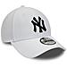 Diamond Era 9forty New York Yankees 60348840, Unisex, Bianca, Marime Universala - Foto miniatura 4