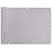 Paravento Da Balcone Grigio 800x120 Cm In Pvc - Foto miniatura 2