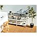 Isola Per Cucina Da Esterno In Acciaio Bianco 80 X 50 X 92 Vilama - Foto miniatura 1