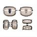 Custodia Protettiva In Tpu Per Auricolari Bluetooth Aperti Bose Ultra Grey - Foto miniatura 2