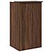 Banco Reception Rovere Marrone 55x50x103,5 cm Legno Multistrato - Foto miniatura 7