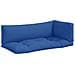 Cuscini per Pallet 3 pz Blu in Tessuto - Foto miniatura 1