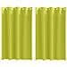 Tende con tende 2 pcs Mela verde Poliestere - Foto miniatura 1