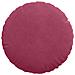 Cuscini per Seduta 2 pcs Rosso Vino Ø 40 x 13 cm Velluto - Foto miniatura 6