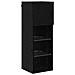 Mobiletti TV a parete 2 pcs Rovere Nero 30,5 x 30 x 90 cm - Foto miniatura 6