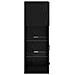 Mobiletti TV a parete 2 pcs Rovere Nero 30,5 x 30 x 90 cm - Foto miniatura 8