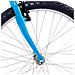 Mtb 24'' - Mountain Bike Da Uomo, Ruote 24'', Cambio 18 Velocità, Telaio Acciaio, Con Accessori - Colore Azzurro - Foto miniatura 2