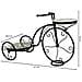 Supporto Bici In Mosaico Verde E Ferro Battuto 67x26,5x43h - Foto miniatura 4