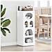 Credenza Bianco Lucido 40 x 35 x 100,5 cm Legno multistrato - Foto miniatura 2
