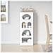 Credenza Bianco Lucido 40 x 35 x 100,5 cm Legno multistrato - Foto miniatura 4