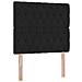 Letto con contenitore e materasso Nero 90 x 200 cm Velluto - Foto miniatura 9