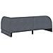 Struttura Letto Angolare con Materasso 2 pcs Grigio Velluto - Foto miniatura 9
