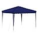 Tenda per feste a pop-up 288 x 288 x 245 cm Blu Tessuto Oxford - Foto miniatura 1
