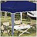 Tenda per feste a pop-up 288 x 288 x 245 cm Blu Tessuto Oxford - Foto miniatura 4