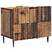 Armadio da Notte con cassetto Legno antico 62 x 34,5 x 49,5 cm - Foto miniatura 2
