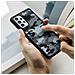Custodia Ringke Fusion Matte Con Bordo In Gel Per Samsung Galaxy A73, Nera - Foto miniatura 3