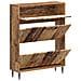 Mobile per scarpe HAARLEM 78 x 24 x 103 cm Legno ingegnerizzato - Foto miniatura 3