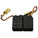 Spazzole di carbone per DeWalt DW458 - 6,3 x 10 x 14 mm - coppia - Foto miniatura 1