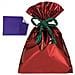 50 buste regalo in ppl metal lucido 20x35cm blu senza patella adesiva - Foto miniatura 2