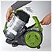 MC330 TURBO Aspirapolvere a Traino Senza Sacco Potenza 700 Watt Capacità 1.8 Litri Colore Nero / Verde - Foto miniatura 5