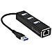 SST-EP04 Adattatore USB 3.1 con HUB / Gigabit Ethernet - Foto miniatura 1