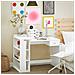 Sobuy Scrivania Con Libreria 101x60x76cm Fwt35-w - Foto miniatura 12