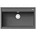 Lavello Best 360 Keratek Plus 86x51 cm 1 vasca Colore Dark Grey 99 - Foto miniatura 1