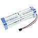 Akkupack 8 Mignon (aa) Kabel, Stecker Nimh Eneloop Doppelwrfel F2x2x2 Graupner 9.6 V 1900 Mah (124008) - Foto miniatura 2