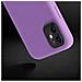 Cover Silicone Apple Iphone 11 Semi-rigida Opaca Finitura Soft Touch Viola - Foto miniatura 8