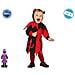 Costume Da Demone Atosa - Bambina - Rosso - Da 24 Mesi - Foto miniatura 2