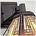 1 Luce Tiffany Luce Vintage Bronzo, E27 - Foto miniatura 4