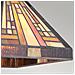 1 Luce Tiffany Luce Vintage Bronzo, E27 - Foto miniatura 8