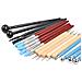 19pack Del Polimero Tools Con Riutilizzabili Pouch 9pcs Sfera Dello Stilo Che Punteggia Strumenti 5pcs Colori Shapers 4pcs Strumenti Di Ceramica Di Plastica Per La Modellazione Sculpting Shaping Goffratura A Secco - Foto miniatura 2