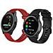 Bracciale Compatibile Con Garmin Vivoactive 3/move/forerunner (20 Mm) Tpu Nero - Foto miniatura 7