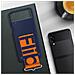 Custodia Silicone Cover Con Cinturino Ef-gf711tnegww Per Galaxy Z Flip 3 2021 Sm-f711 Blu - Foto miniatura 7